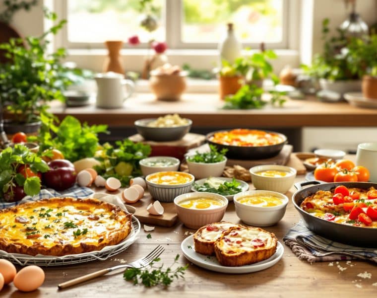 Recettes salées anti-gaspillage pour utiliser vos œufs avec des astuces pratiques