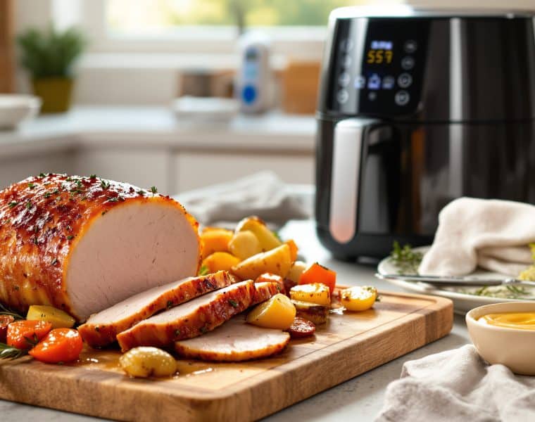 Rôti de porc en airfryer : recette rapide pour une viande tendre et savoureuse